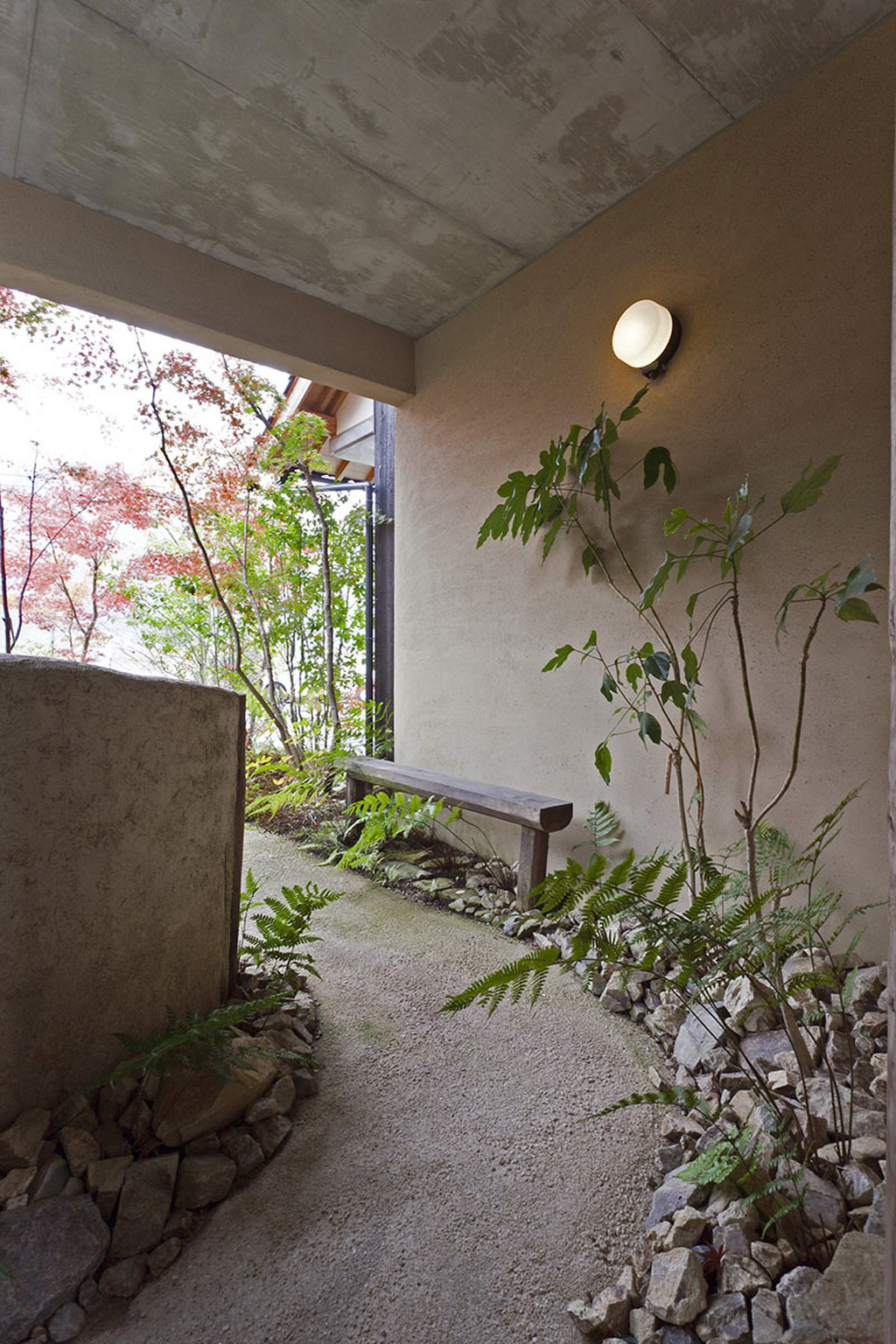 小割の石の庭
