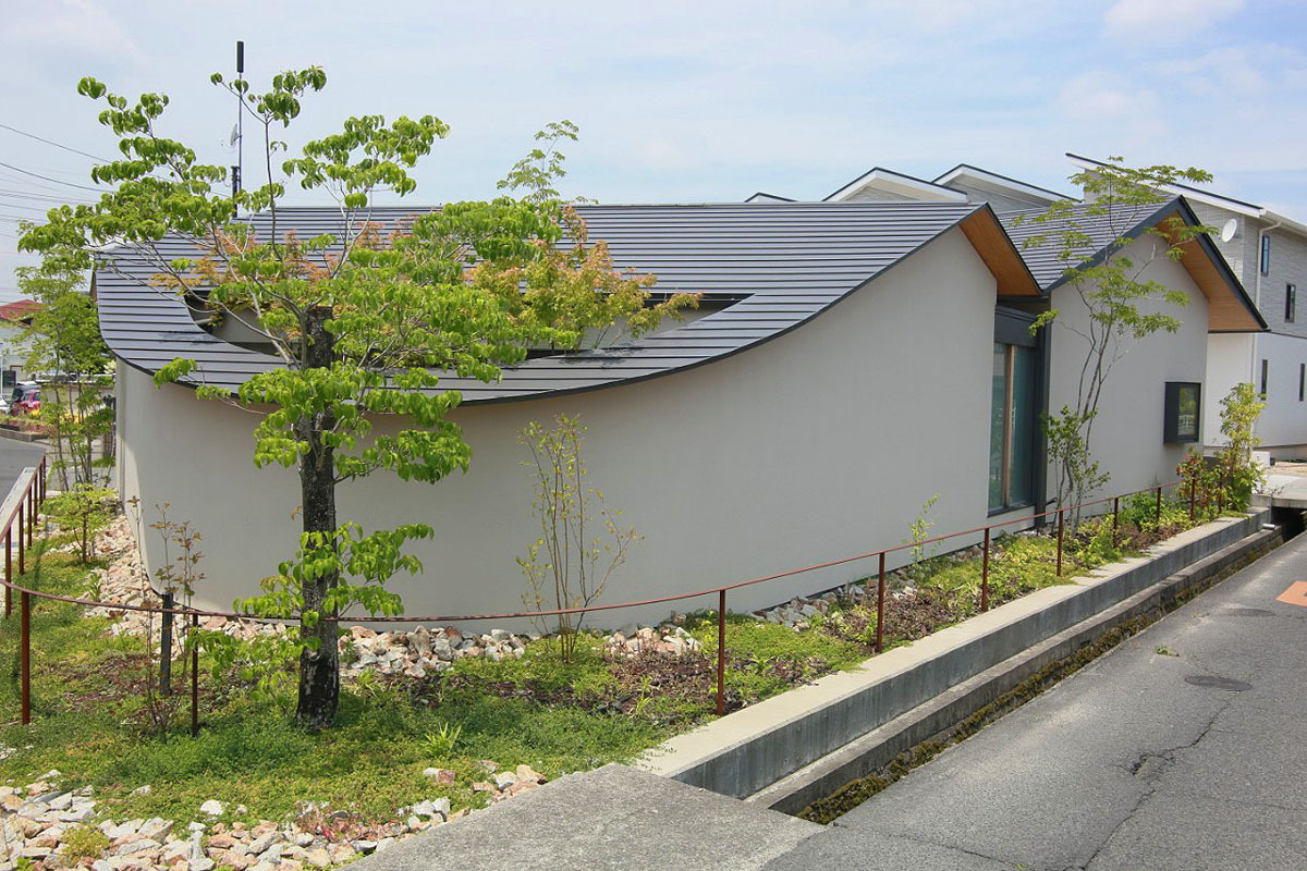 小割の石の庭