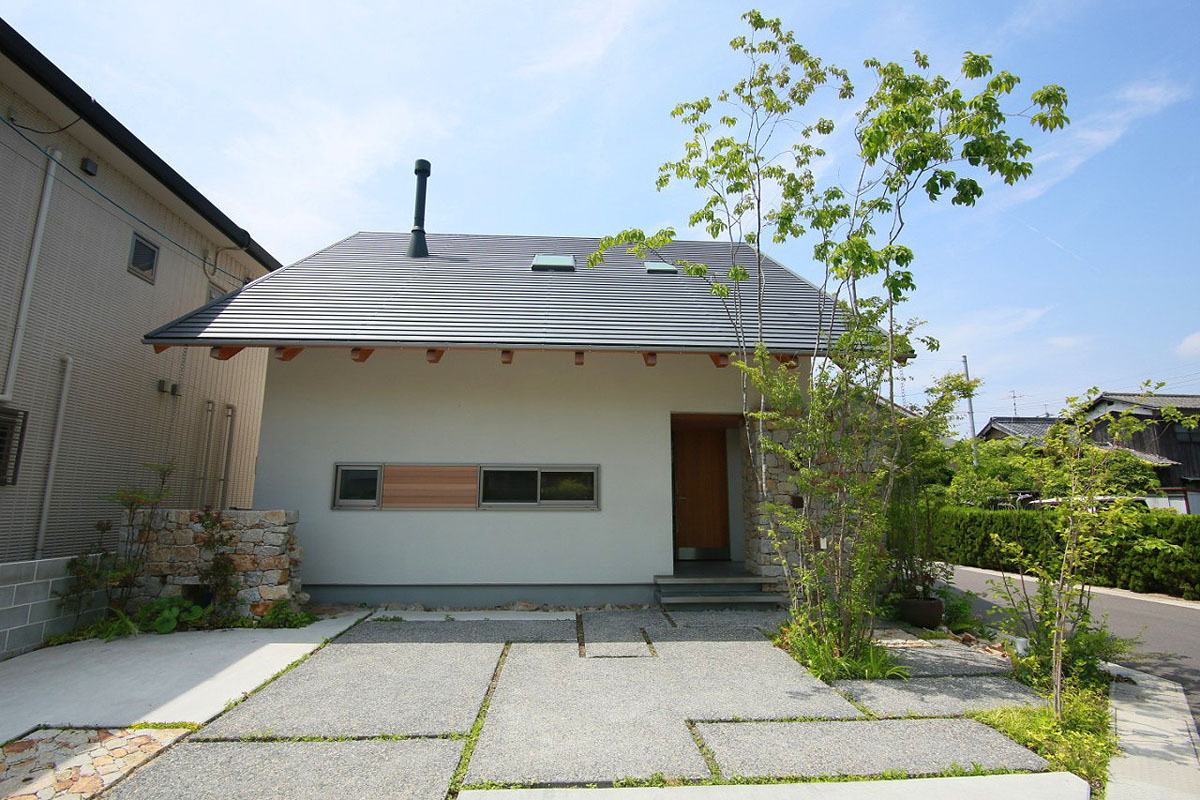 小割の石の庭